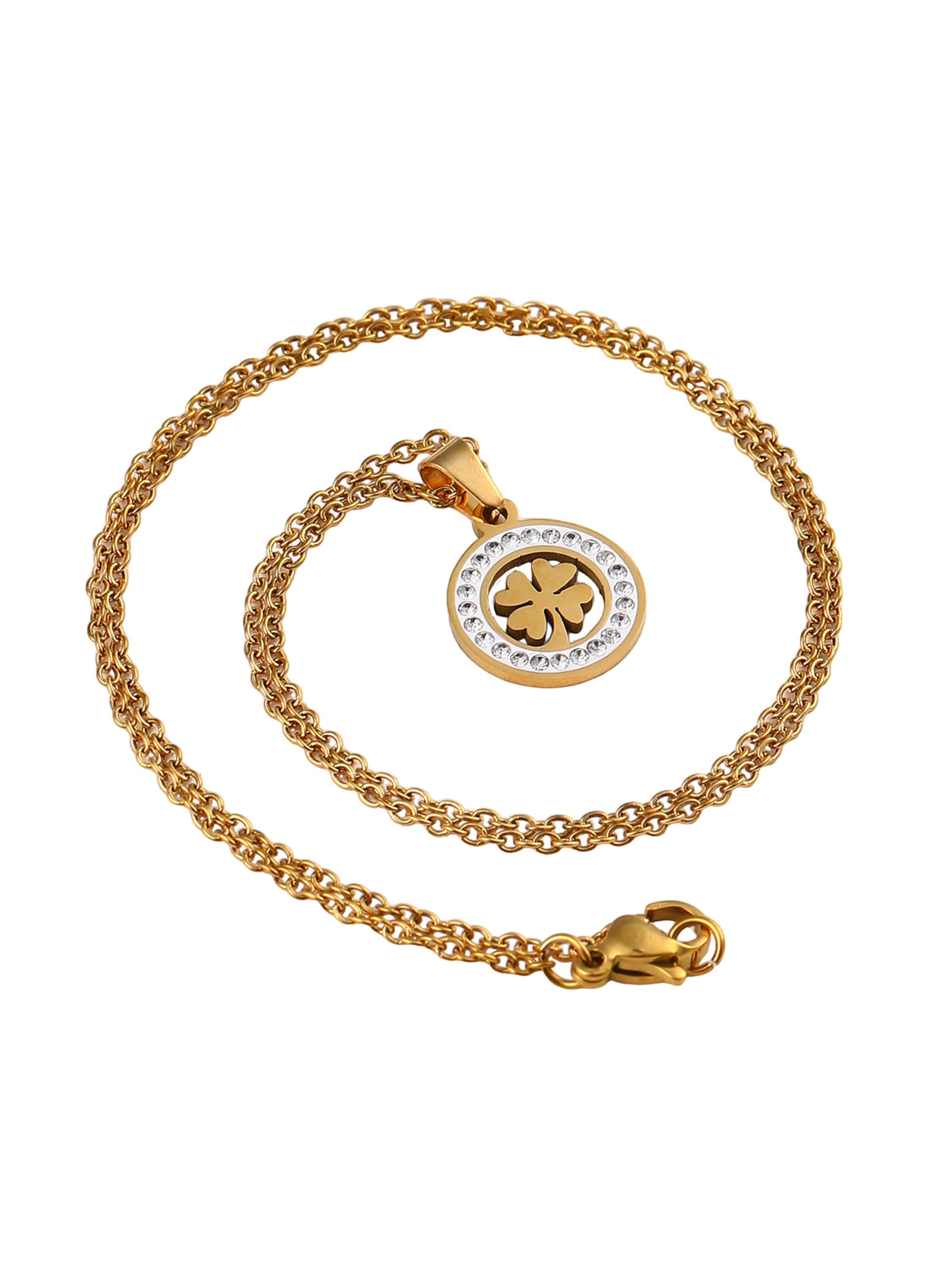 SOHI Łańcuszek 'Shanene' w kolorze złoty