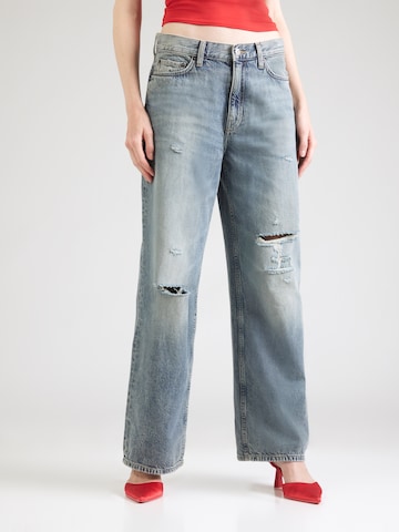 WEEKDAY Loose fit Jeans 'Dynasty' in Blue: front