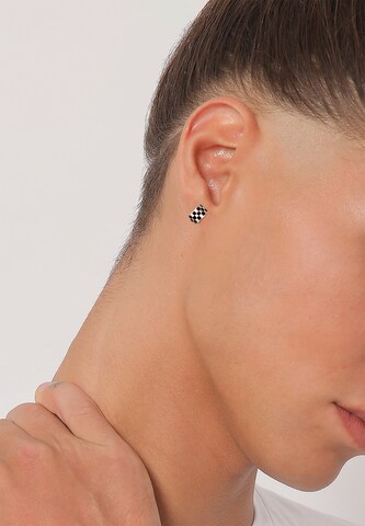 KUZZOI Earring in Black: front
