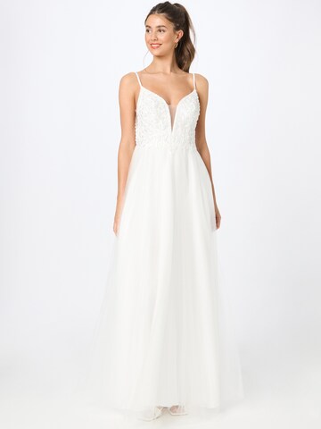 Laona Evening dress in White: front