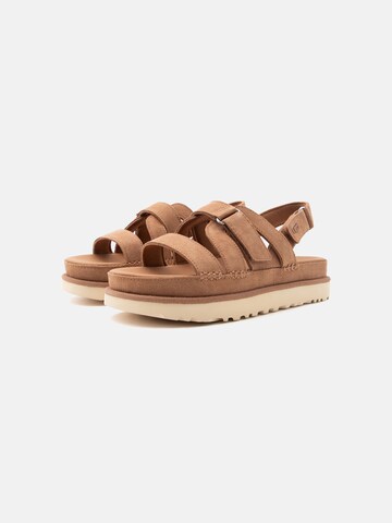 UGG Босоножки 'Goldenstar Gleam' в Коричневый