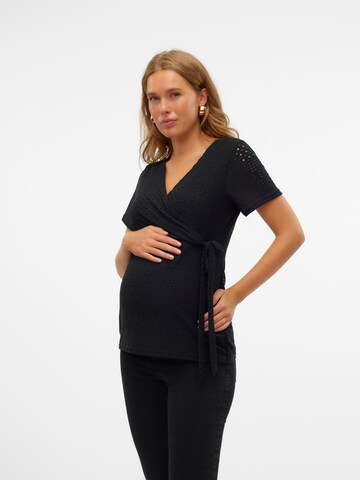MAMALICIOUS - Camisa 'Angie' em preto