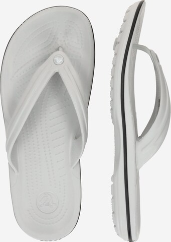 Flip-flops de la Crocs pe gri