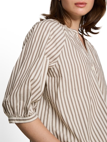 TOM TAILOR DENIM Bluse in Weiß