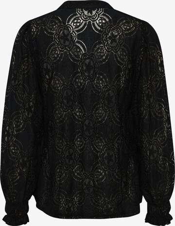 CULTURE - Blusa 'Olu' en negro