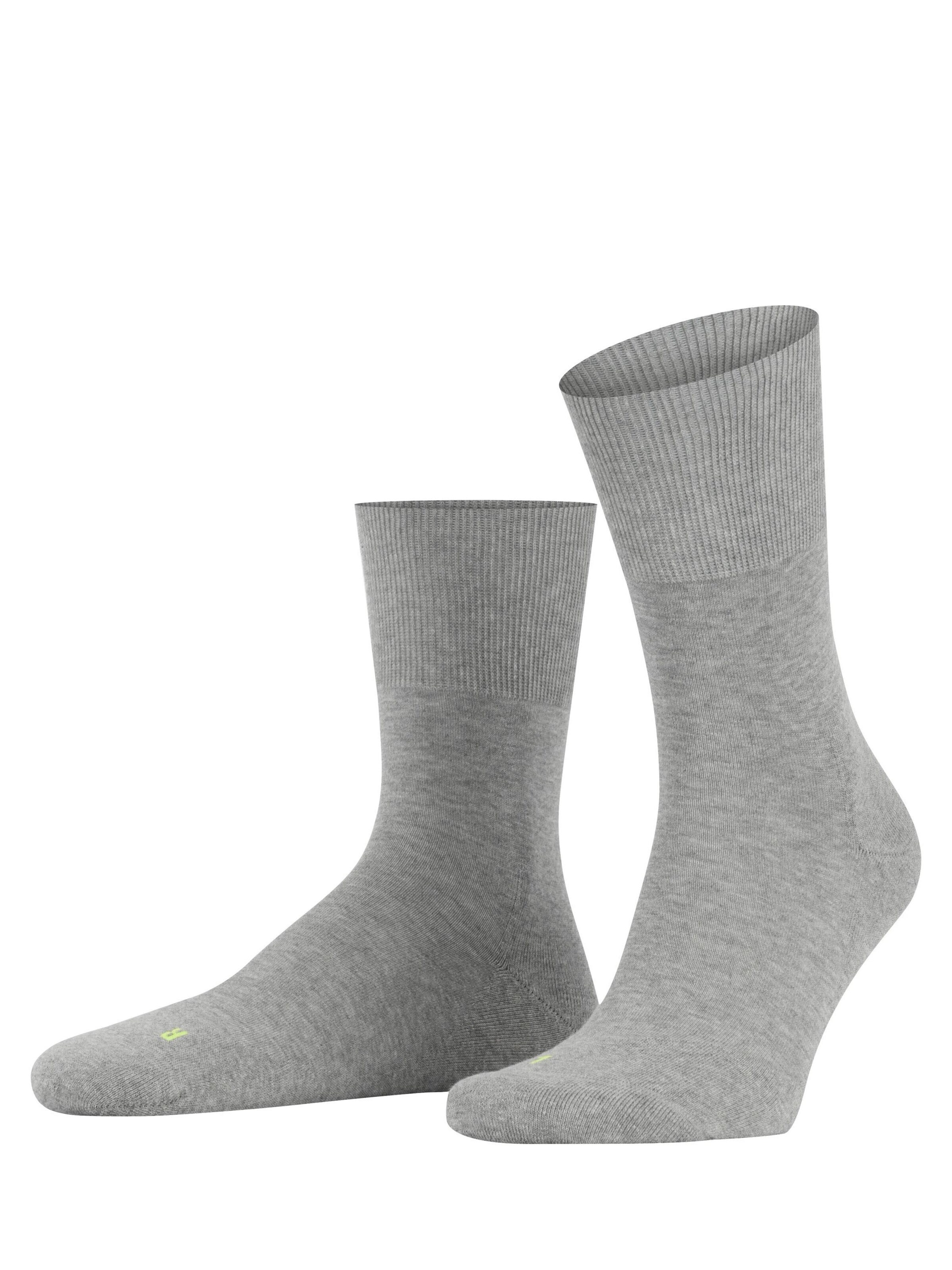 FALKE Socken 'Run'‌‌‌‌‌‌‌‌‌‌ in Grau: Vorderseite