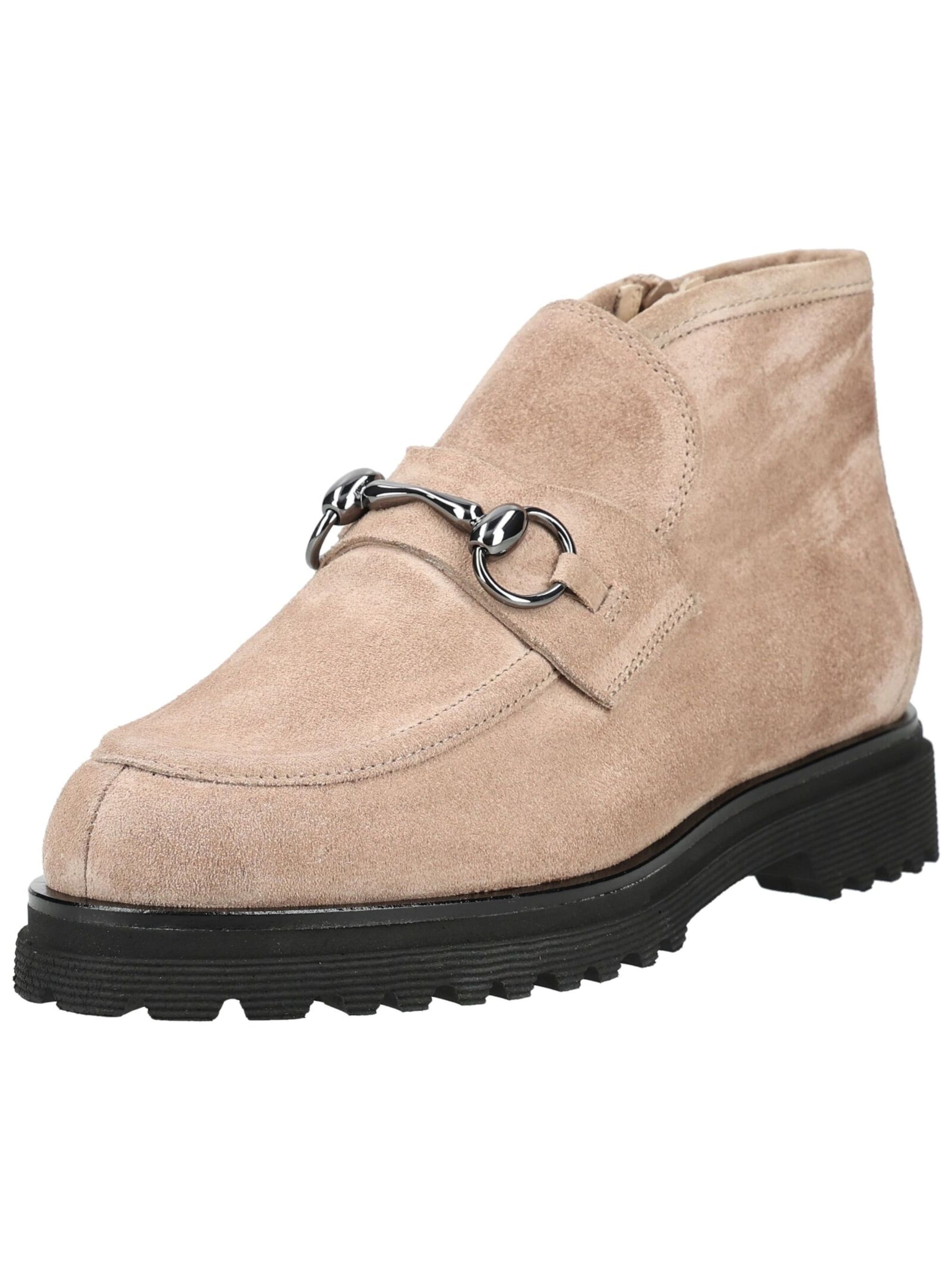 HASSIA Classic Flats in Beige: front
