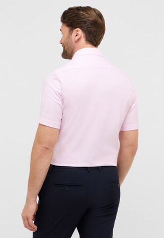 ETERNA Comfort fit Button Up Shirt in Pink