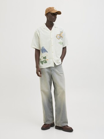 JACK & JONES Comfort fit Overhemd in Wit