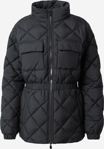 SAVE THE DUCK Between-Season Jacket 'ERIS' in Black: front