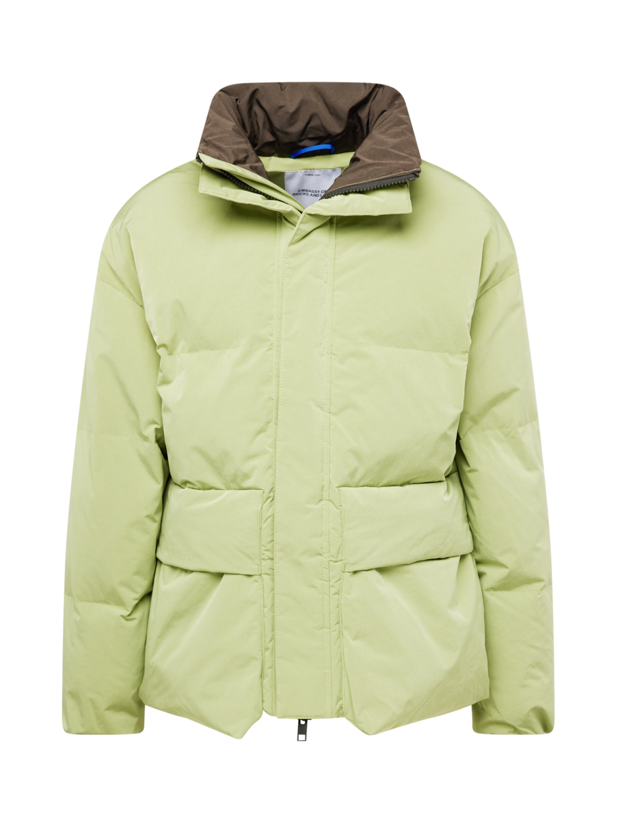Embassy of Bricks and Logs Jacke 'HARBOR' in Grün: Vorderseite