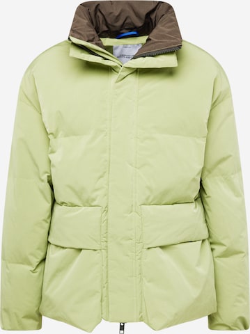 Embassy of Bricks and Logs Between-season jacket 'HARBOR' in Green: front