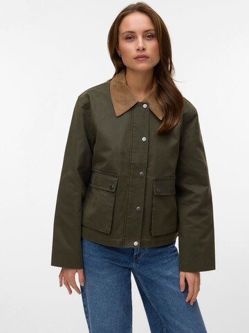 VERO MODA - Chaqueta de entretiempo 'VMBlake' en verde: frente
