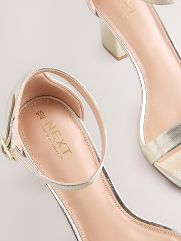 Sandales à lanières 'Forever Comfort' Next en or
