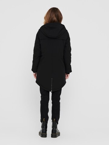 Parka mi-saison 'Maastricht' ONLY en noir