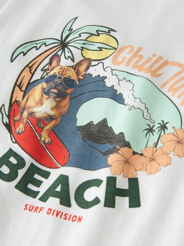 NAME IT - Camiseta 'NKMJOWI' en blanco