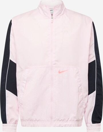 Nike Sportswear Jacke 'AIR' in Pink: predná strana