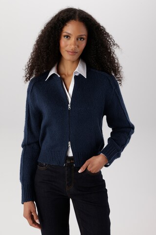 Aniston SELECTED Strickjacke in Blau: Vorderseite