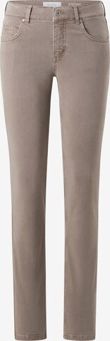 Angels Slimfit Straight-Leg Jeans in Braun: predná strana