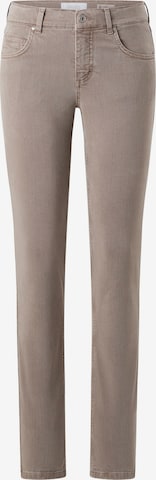Angels Slim fit Jeans in Brown: front