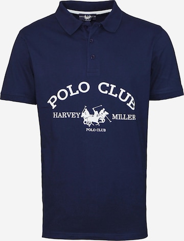 T-Shirt HARVEY MILLER en bleu : devant