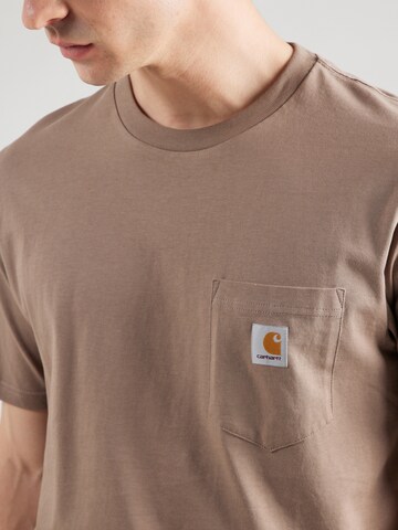 Carhartt WIP T-Shirt in Braun