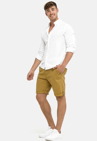 INDICODE JEANS Regular Broek 'Cuba' in Beige