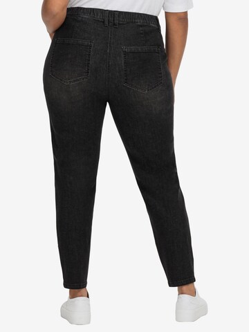 SHEEGO Skinny Jeans i svart