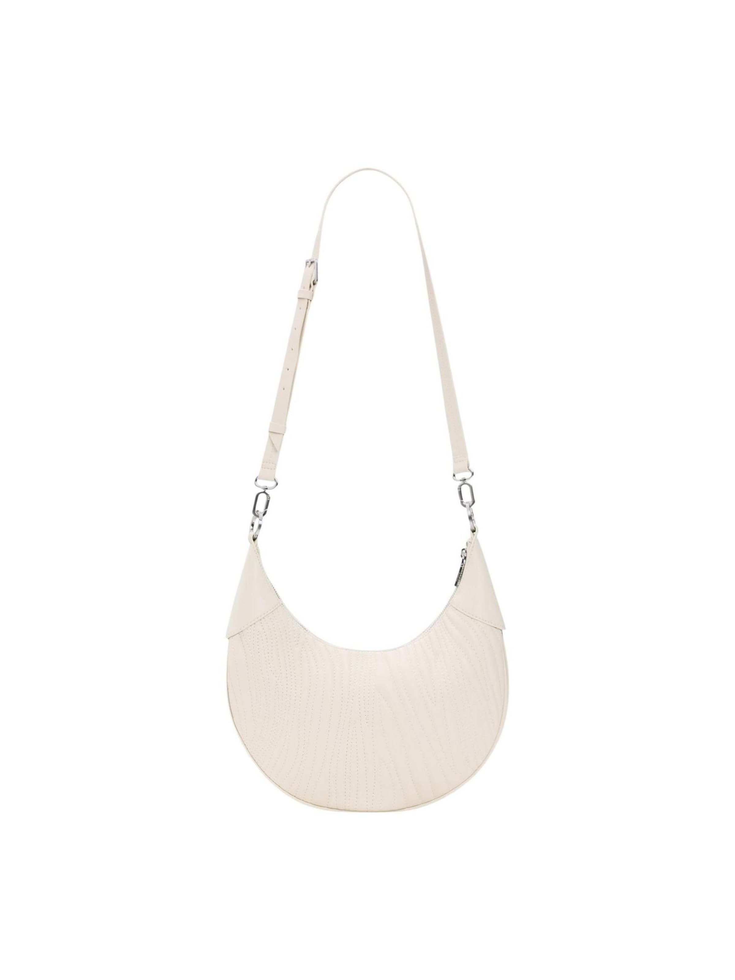 Desigual - Bolso de hombro 'BAG_HELIUM CALGARY 26SAXPBD' en beige