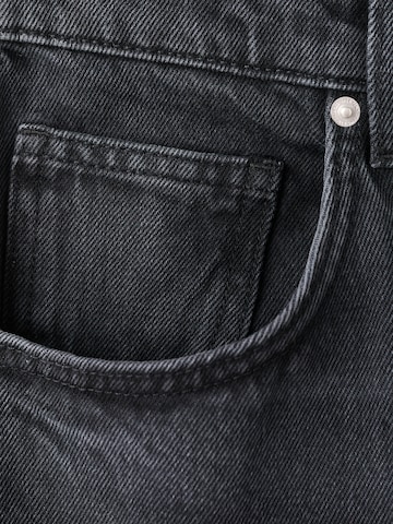 MANGO Wide leg Jeans 'NIKI' in Black