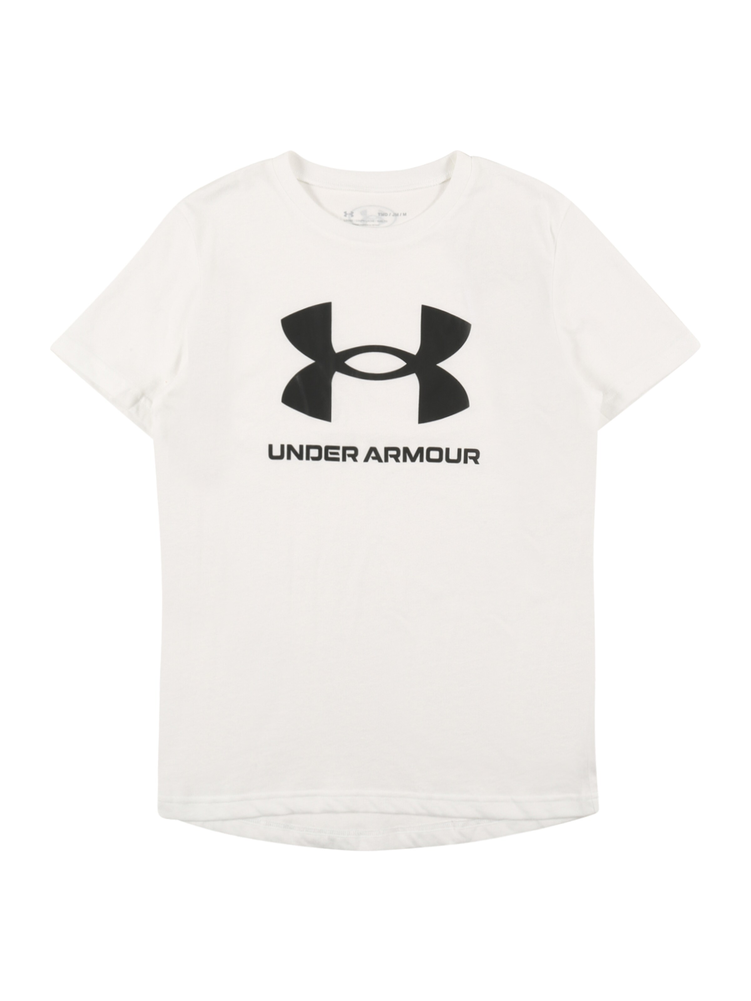 Tricou funcțional de la UNDER ARMOUR pe alb: față