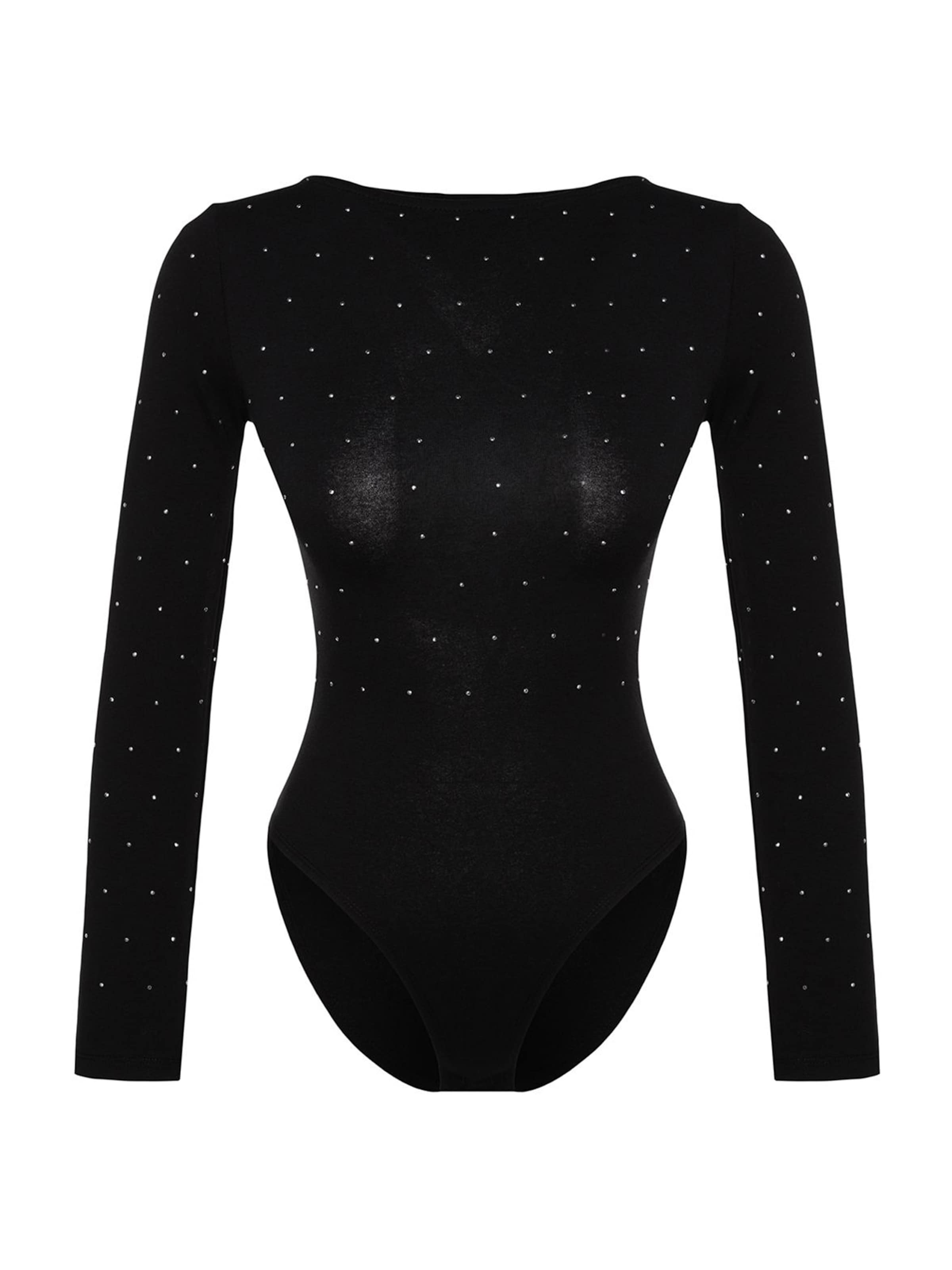 Trendyol Κορμάκι σε μαύρο: μπροστά