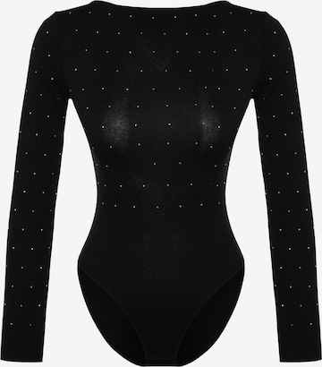 TrendyolBodi - crna boja: prednji dio