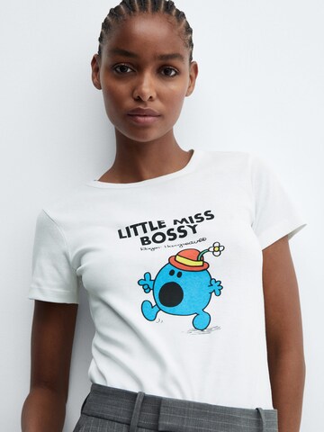 MANGO Shirt 'BOSSY' in Blauw