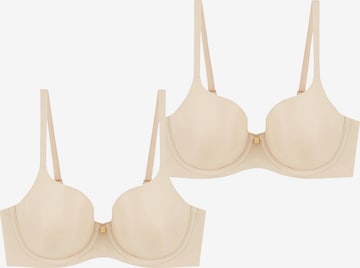 Soutien-gorge ' Body Make-Up Essentials ' TRIUMPH en beige : devant