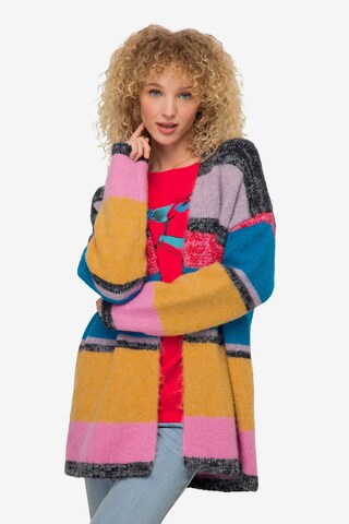 LAURASØN Knit Cardigan in Mixed colors: front