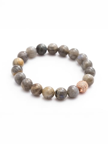 Secret Stones Armband 'Soul Mirror' in Grau