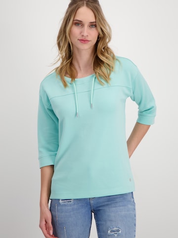 Sweat-shirt monari en vert : devant