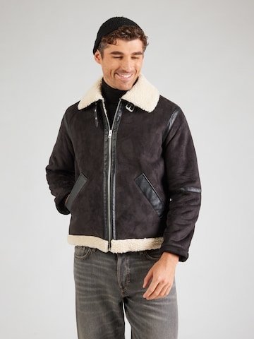 JACK & JONES Overgangsjakke 'JJCOLE' i sort: forside