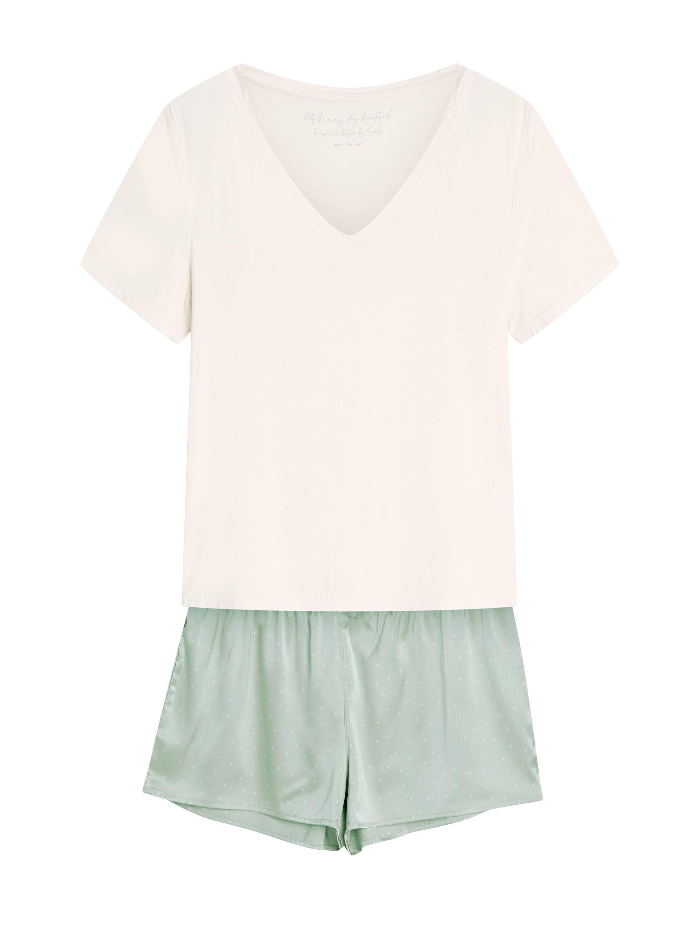 ESOTIQ - Pijama 'Renne' en beige