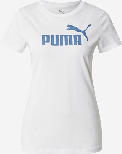 Sportiniai marškinėliai 'ESS No. 1' iš PUMA, spalva – safyro / balta, Prekių apžvalga