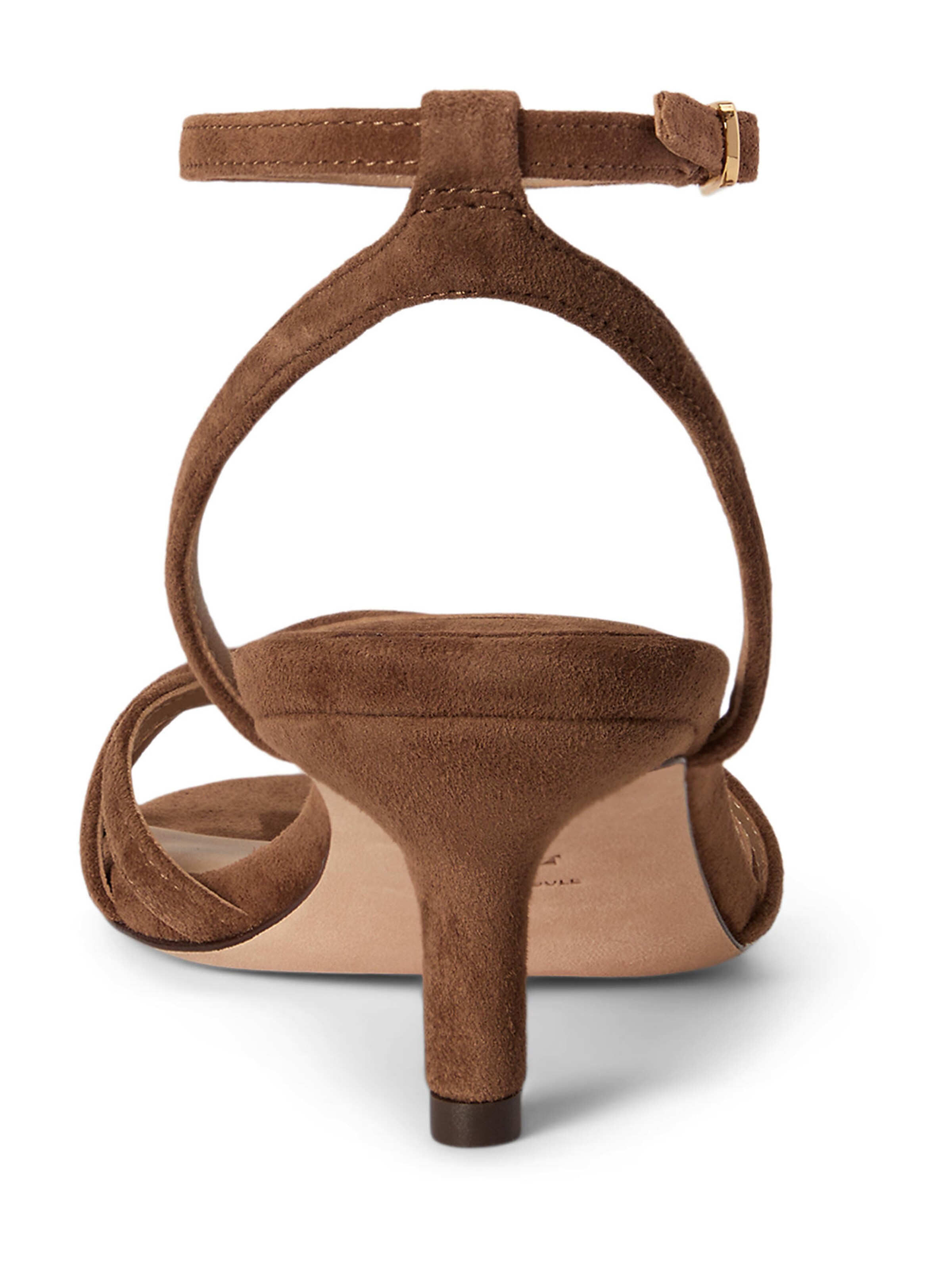 Lauren Ralph Lauren Σανδάλι με λουράκια 'KENDYL' σε καφέ