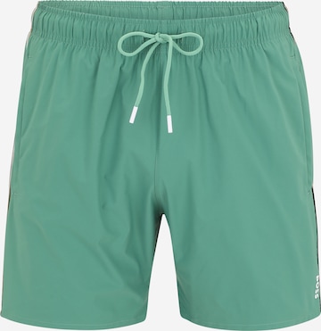 BOSS - Bermudas 'Iconic' en verde: frente