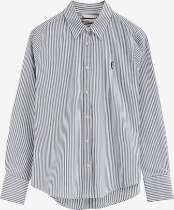 Polo Club Bluse in Blau: Vorderseite
