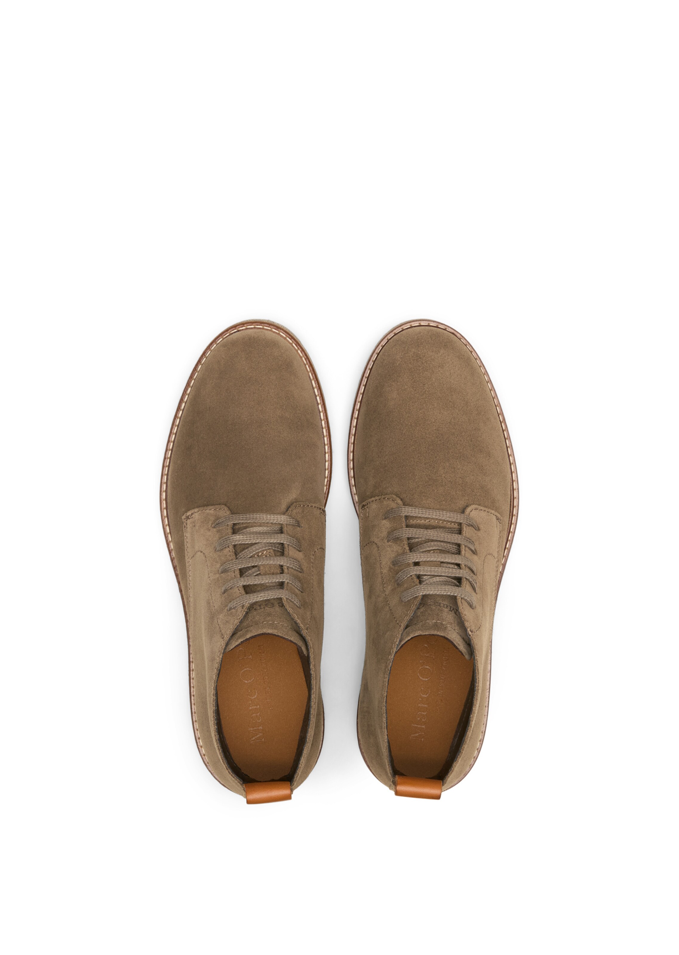 Marc O'Polo Schnürboots 'Linus' in Braun