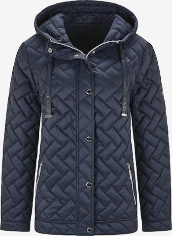 Goldner Übergangsjacke in Blau: Vorderseite