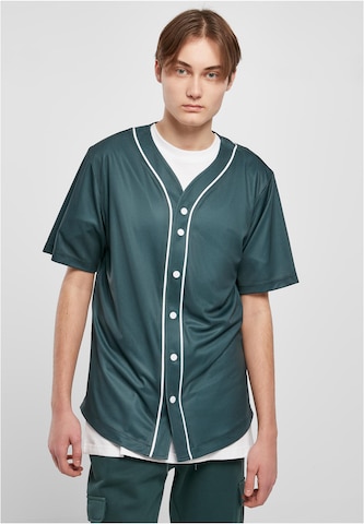 Urban Classics - Regular Fit Camisa em verde: frente