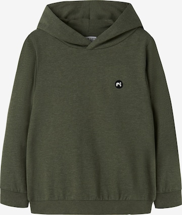NAME IT Sweatshirt 'NKMVimo' i grøn: forside
