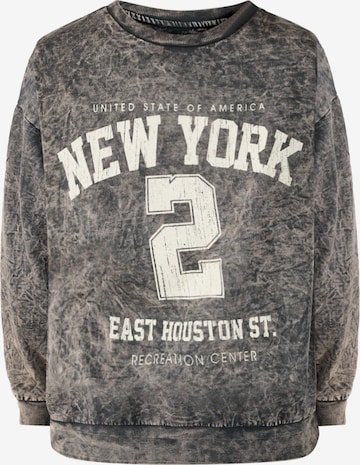 No Matter What Sweatshirt in Grau: Vorderseite