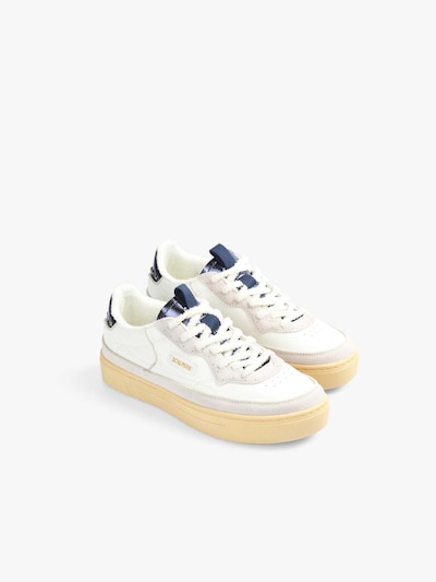 Scalpers Sneaker 'Botto' in beige / elfenbein / navy, Produktansicht